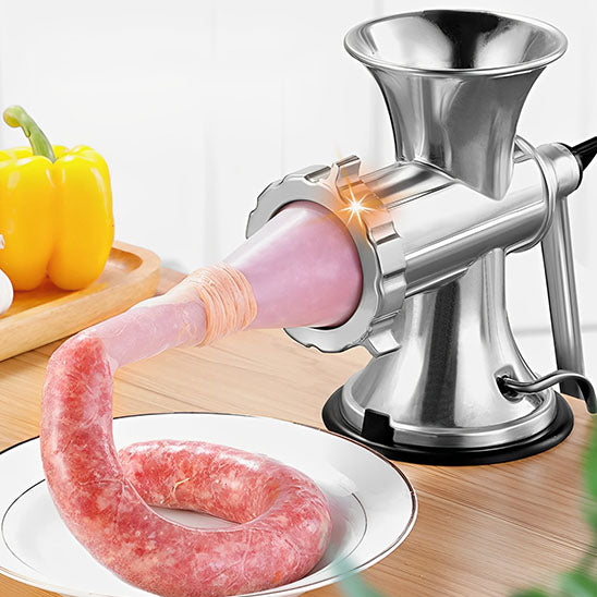 hachoir a viande faire saucisse