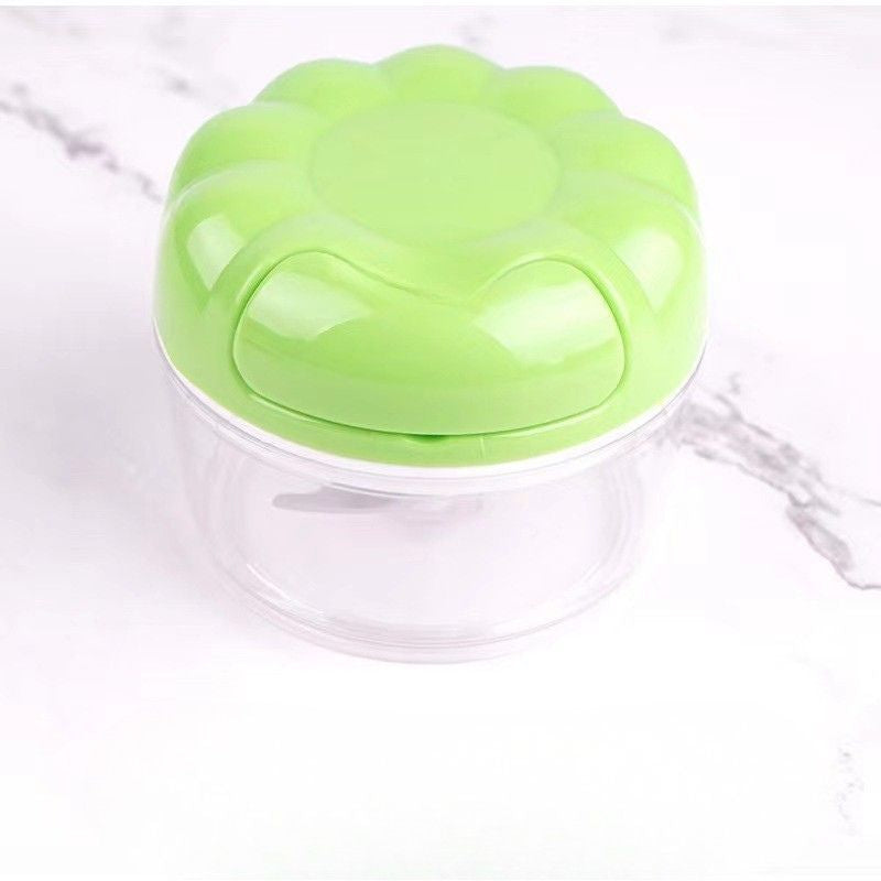 mini hachoir manuel ecochef vert