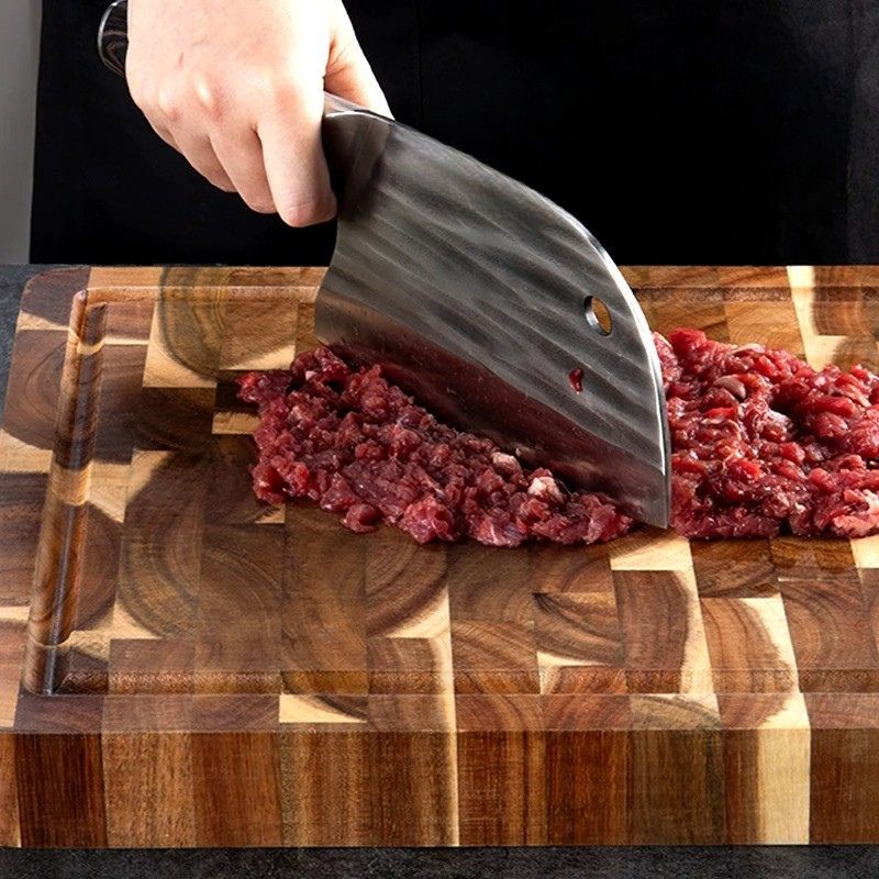 planche à découper acacia coupe viande sans rayure