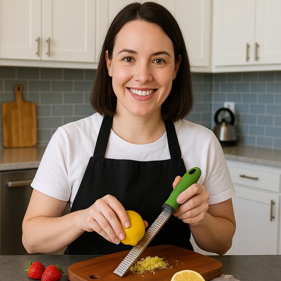 Zesteur râpe ultra-affûtée pour toute cuisinière