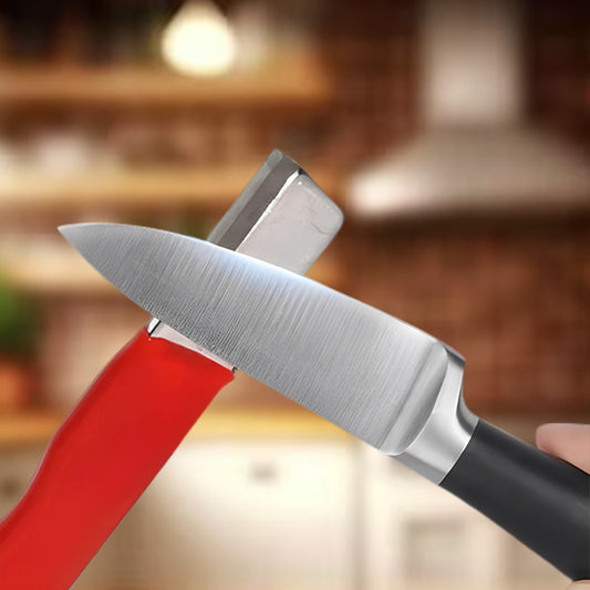 affuteur de couteau rouge