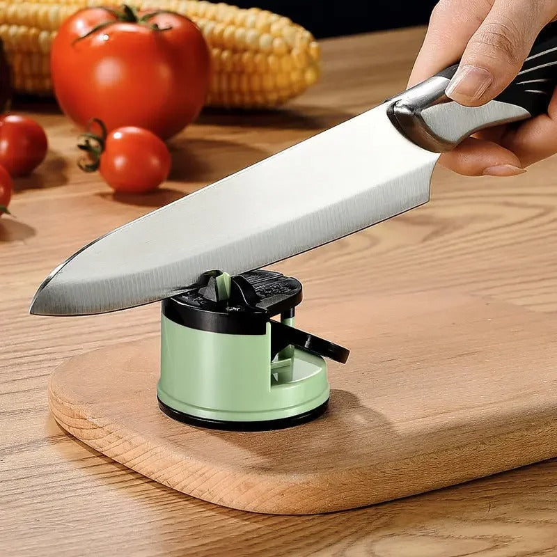 aiguiseur couteau vert