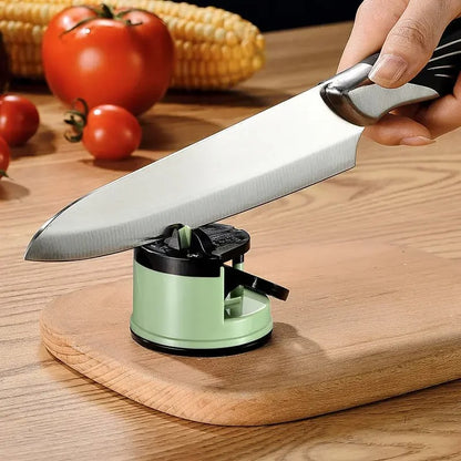 aiguiseur couteau vert