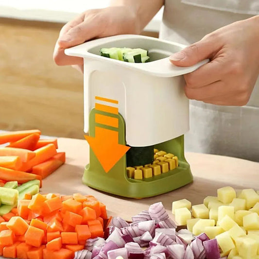 coupe legumes appuyer en baissant