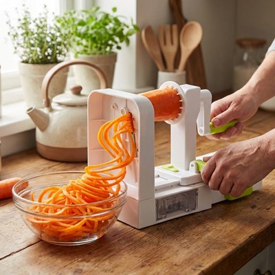 Coupe légumes tournispiral peut faire languette de carottes