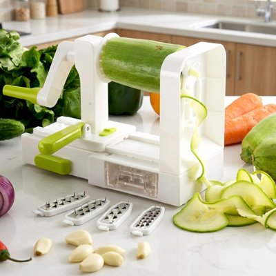 Coupe légumes tournispiral ventouse pour bonne stabilité