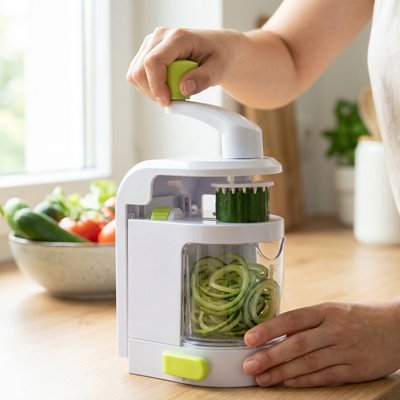 Coupe legumes tranche en rondelle de concombre
