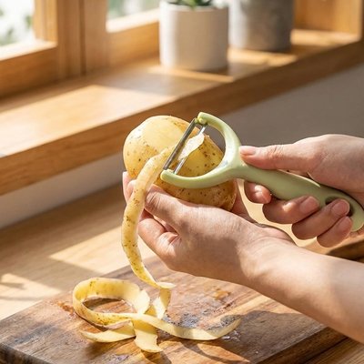 Éplucheur à légumes éplucher finement la patate en quelques mouvements