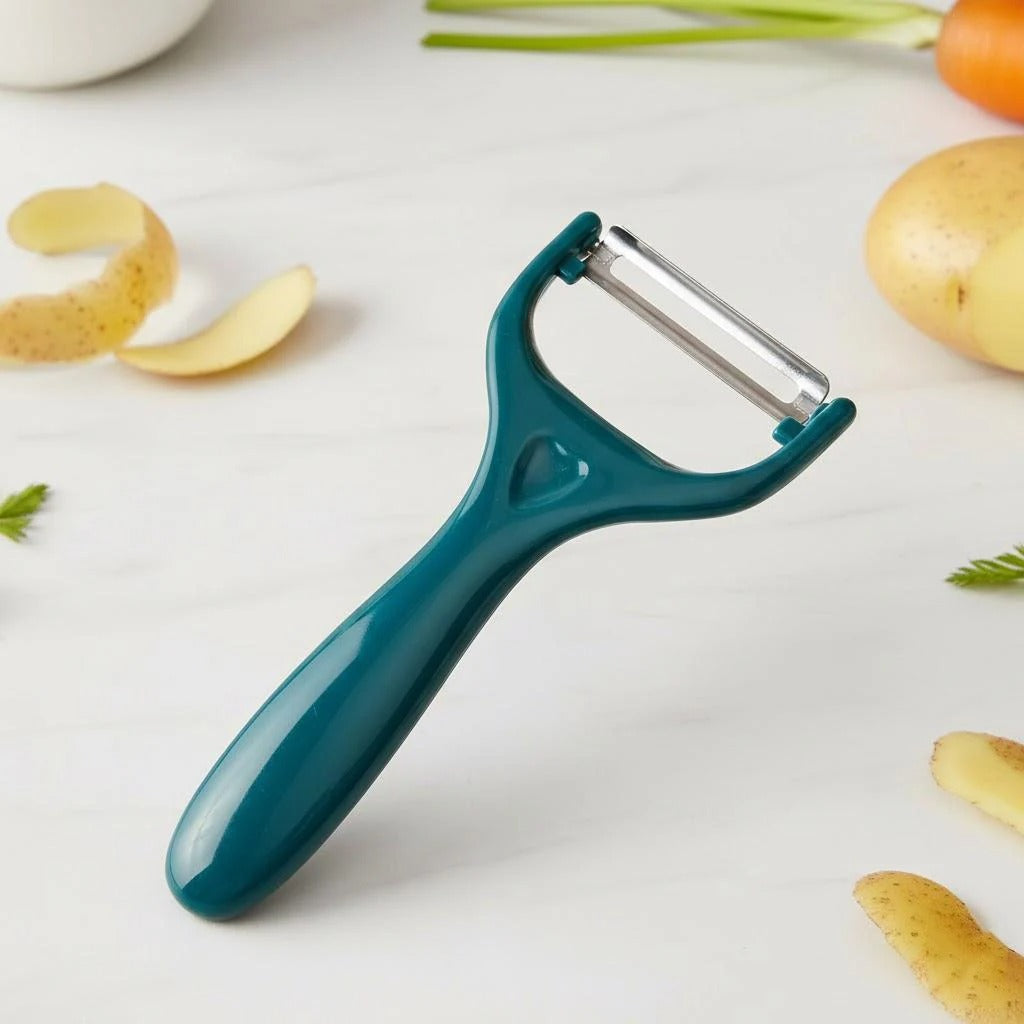 eplucheur econome oignée incurvée vert