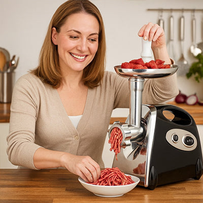 hachoir a viande electrique donne le sourire facile hacher