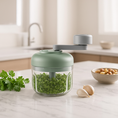 mini hachoir 100ml vert compact manuel