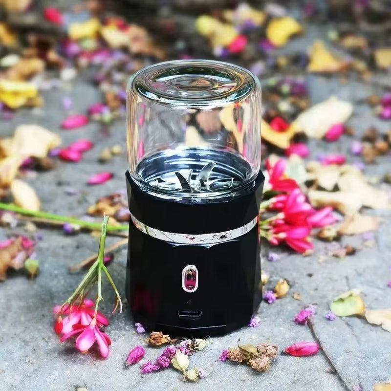 mini hachoir herbes électrique portable va bien dans nature