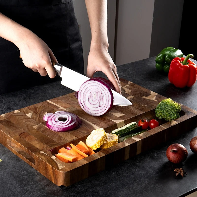 planche à découper acacia épaisseur premium