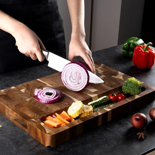 planche à découper acacia épaisseur premium