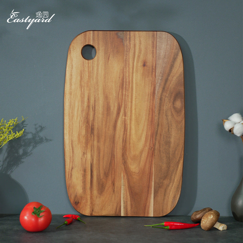 planche à découper bois acacia grande ovale naturel