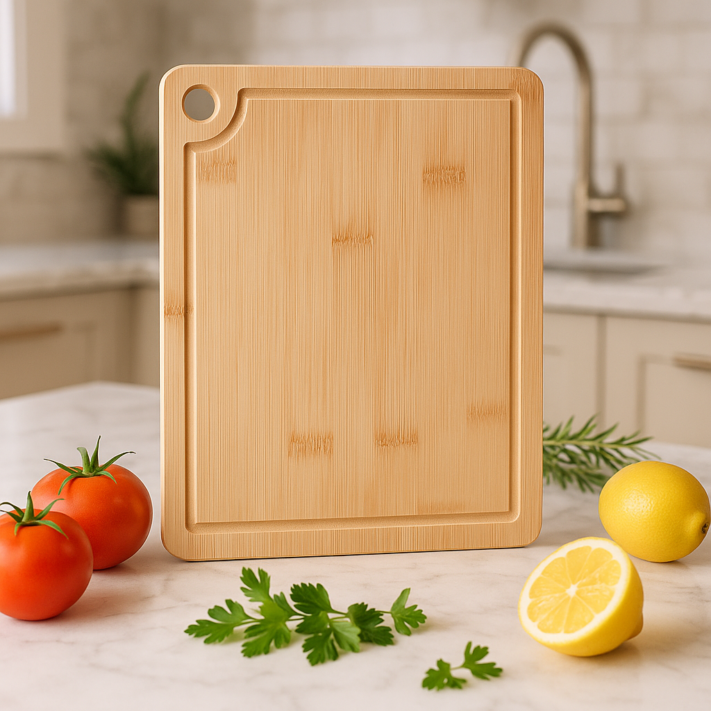 planche à découper en bois parfait en cuisine