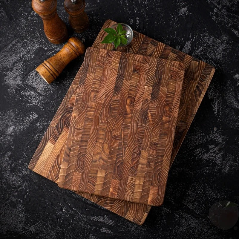 planche a decouper en bois petite bois de teck élégant