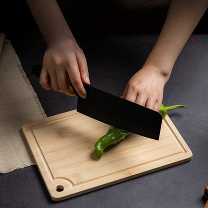 planche à découper en bois tranche légume