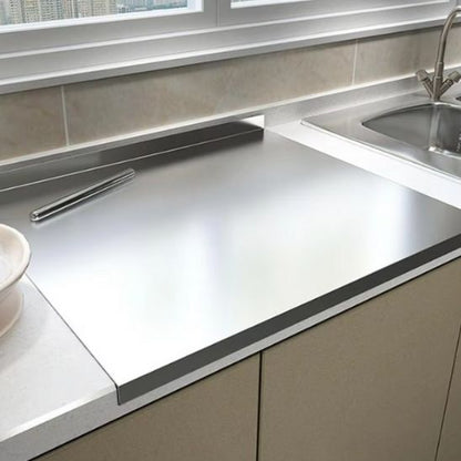 planche à découper professionnelle grande fixe en acier inoxydable