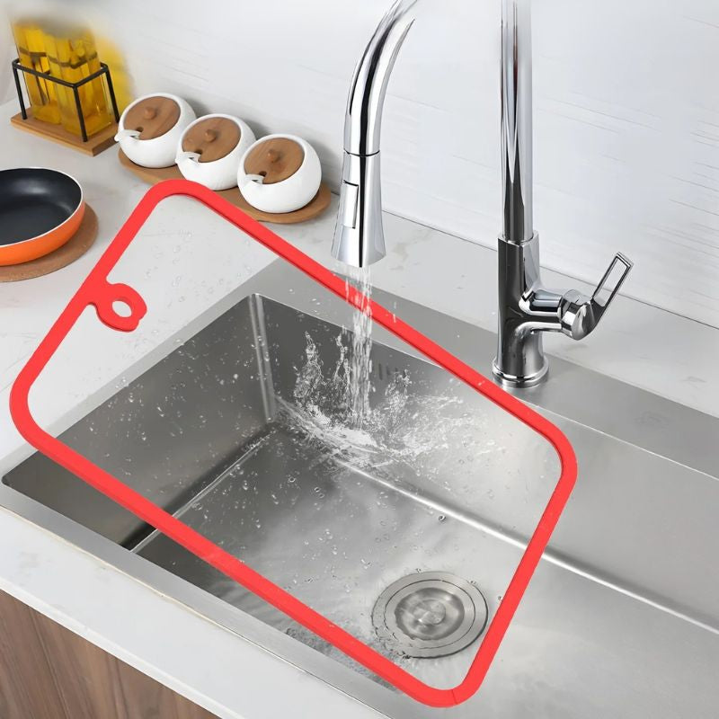 planche a découper transparente laver proprement planche antidérapante