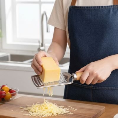 Râpe à fromage bien tranchant pour râper le fromage rapidement