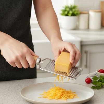Râpe à fromage peut râper plein sorte de fromage dure ou molle