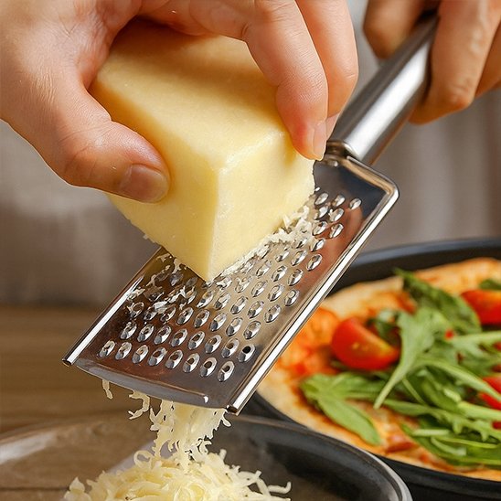 Râpe à fromage râpe gratin fine solide en acier inoxydable