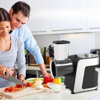 râpe à légumes électrique peut l'utiliser en couple