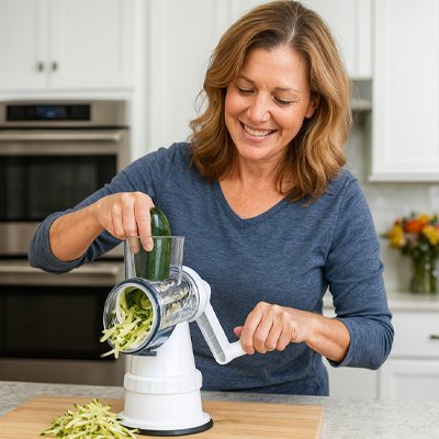 Râpe à légumes manuelle permet de faire tranche en julienne