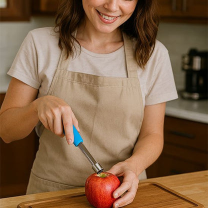 Vide pomme oust trognon bleu