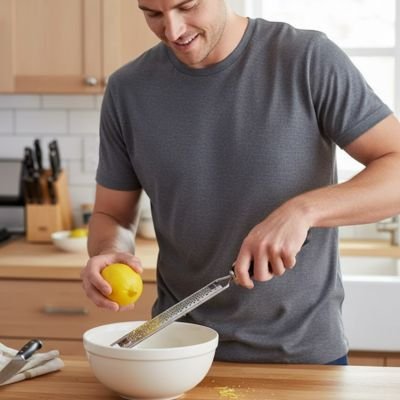 Zesteur citron fins et délicats homme et femme