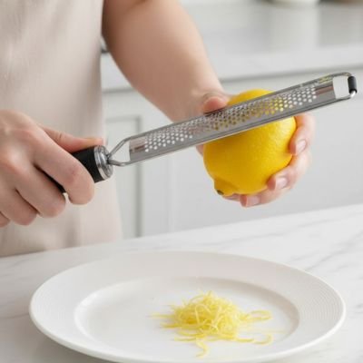 Zesteur citron fins et délicats râpe fine sans effort