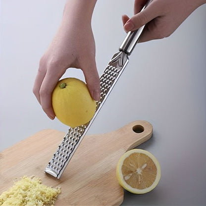 Zesteur tubulaire acier inoxydable râpe le citron
